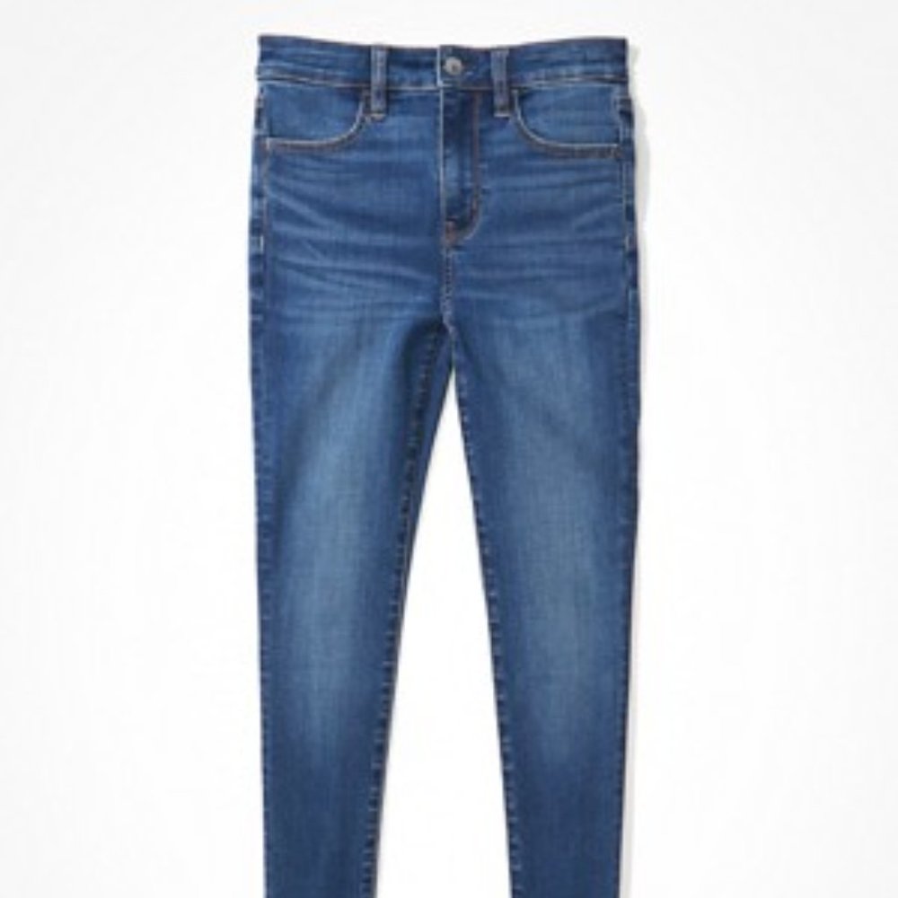 NEW Womens American Eagle High Waisted Jegging Jeans size 18